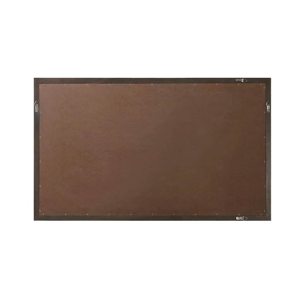 Elegant Kitchen and Bath - Noah Wooden Rectangle Mirror 60 x 36 - Chocolate Oak price history on PriceWatchPro