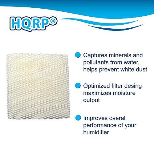 HQRP®

- Captures minerals and pollutants from water, helps prevent white dust
- Optimized filter design maximizes moisture output
- Improves overall performance of your humidifier