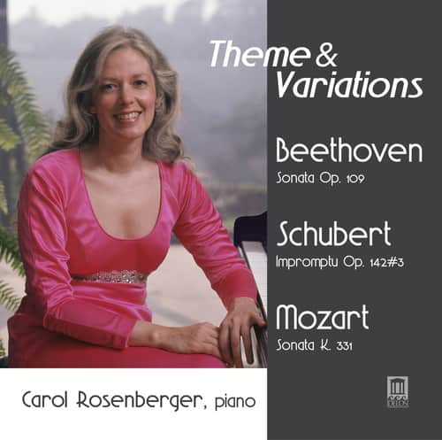 Beethoven / Rosenberger,Carol - Theme & Variations  - COMPACT DISCS