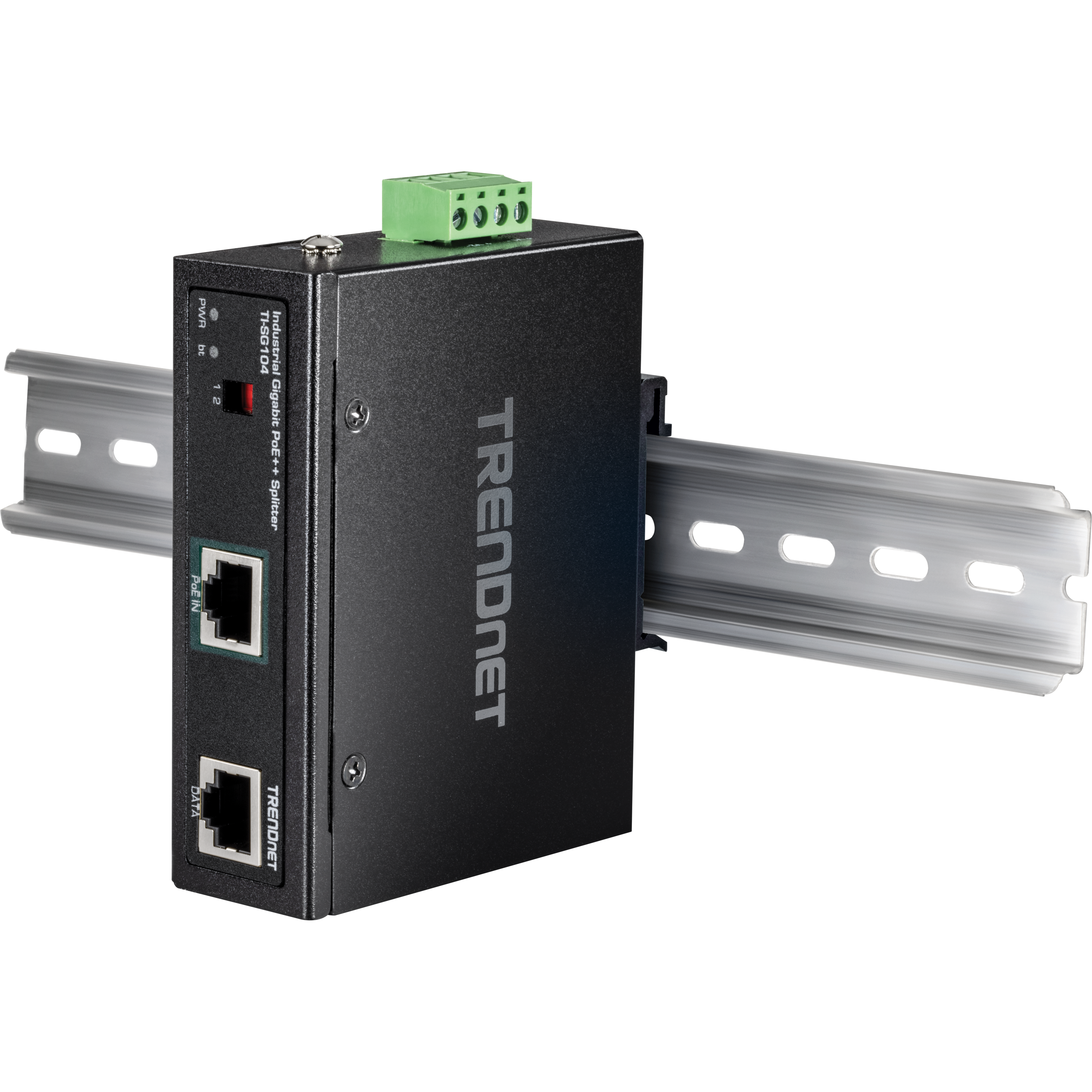 una 2 a - do Pot 2 DATA -I 04 Industrial Gigabit POE++ Splitter TRENDNET