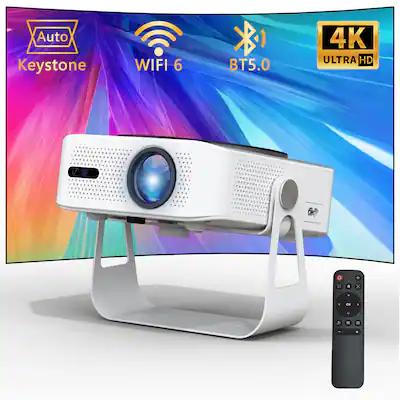 HORLAT T03N 1500Ansi Lumens 4K LED Projector Full HD 1080P Video 8K Home Theater Auto Focus Keystone 5G WiFi Portable Proyector - 44