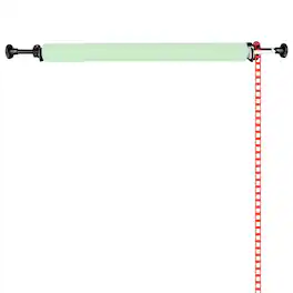 Neewer - Single Roller Wall Mount Manual Background Support System, 22lb Load Capacity