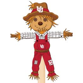 Fan Creations - Utah Utes 12" Scarecrow Yard Stake - Multicolor