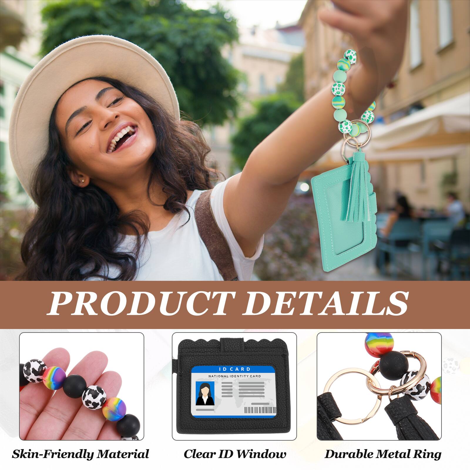 PRODUCT DETAILS

- Skin-Friendly Material
- Clear ID Window
- Durable Metal Ring