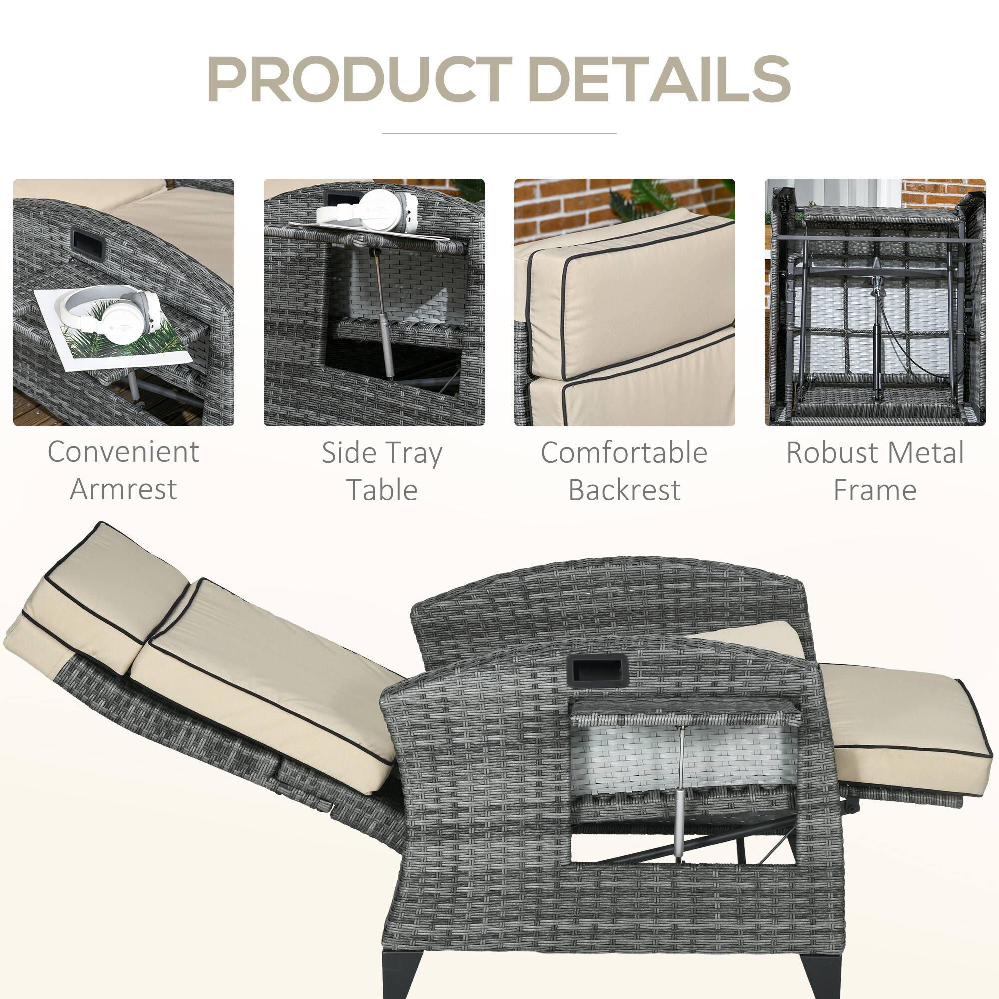 PRODUCT DETAILS

- Convenient Armrest
- Side Tray Table
- Comfortable Backrest
- Robust Metal Frame