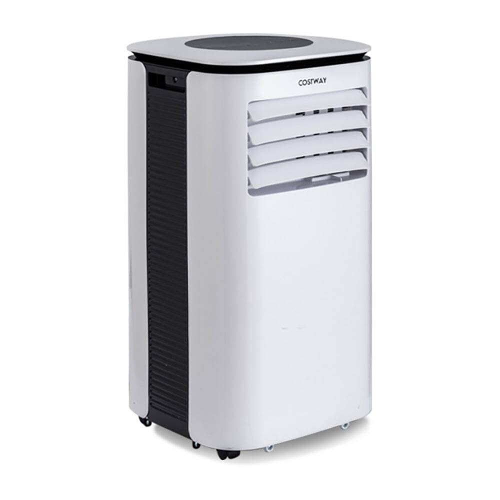 Front. Resenkos - Air Conditioner, Cooler,9000 BTU 3 in 1 Portable Air Conditioner with Fan and Dehumidifier-White - White.