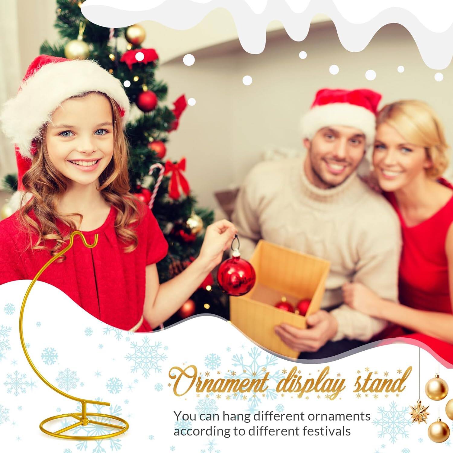 Ornament display stand  
You can hang different ornaments according to different festivals