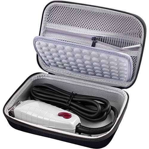 DORLUKFU - Case for Andis Professional T-Outliner Beard & Hair Trimmer, Model GTO 04780/04710/04603/04775, with Mesh Pocket for