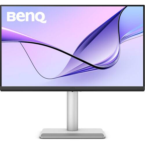 Alt View 1. BenQ - MA270U 27" 4K HDR Monitor 60Hz 16:9 1200:1 HDMI USB Hub Height & Tilt Adjustable Stand - Silver.