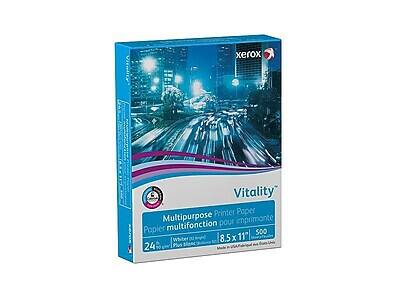 xerox  
Vitality Printer Paper Multipurpose pour imprimante Papier multifonction 11ml 500 8.5 X 24