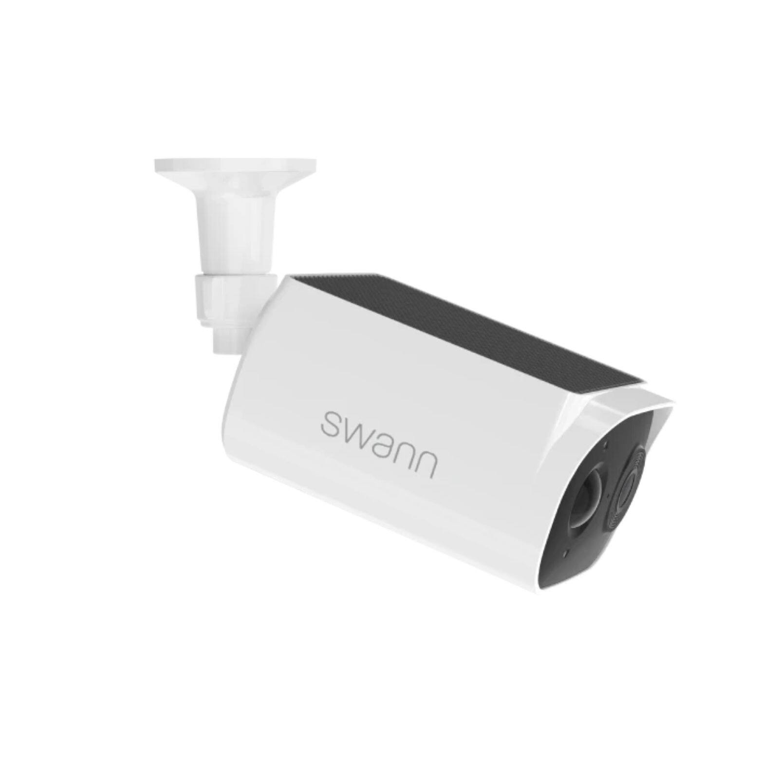 Angle. Swann - EVO Solar 2K Wireless Security Camera w 16GB Card - White.