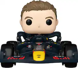 Funko - POP! Rides Super Deluxe: Red Bull - Verstappen with RB20 - Collectibles - Multicolor