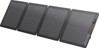 Front. Jackery - Jackery SolarSaga 100 Air Solar Panel - Black.