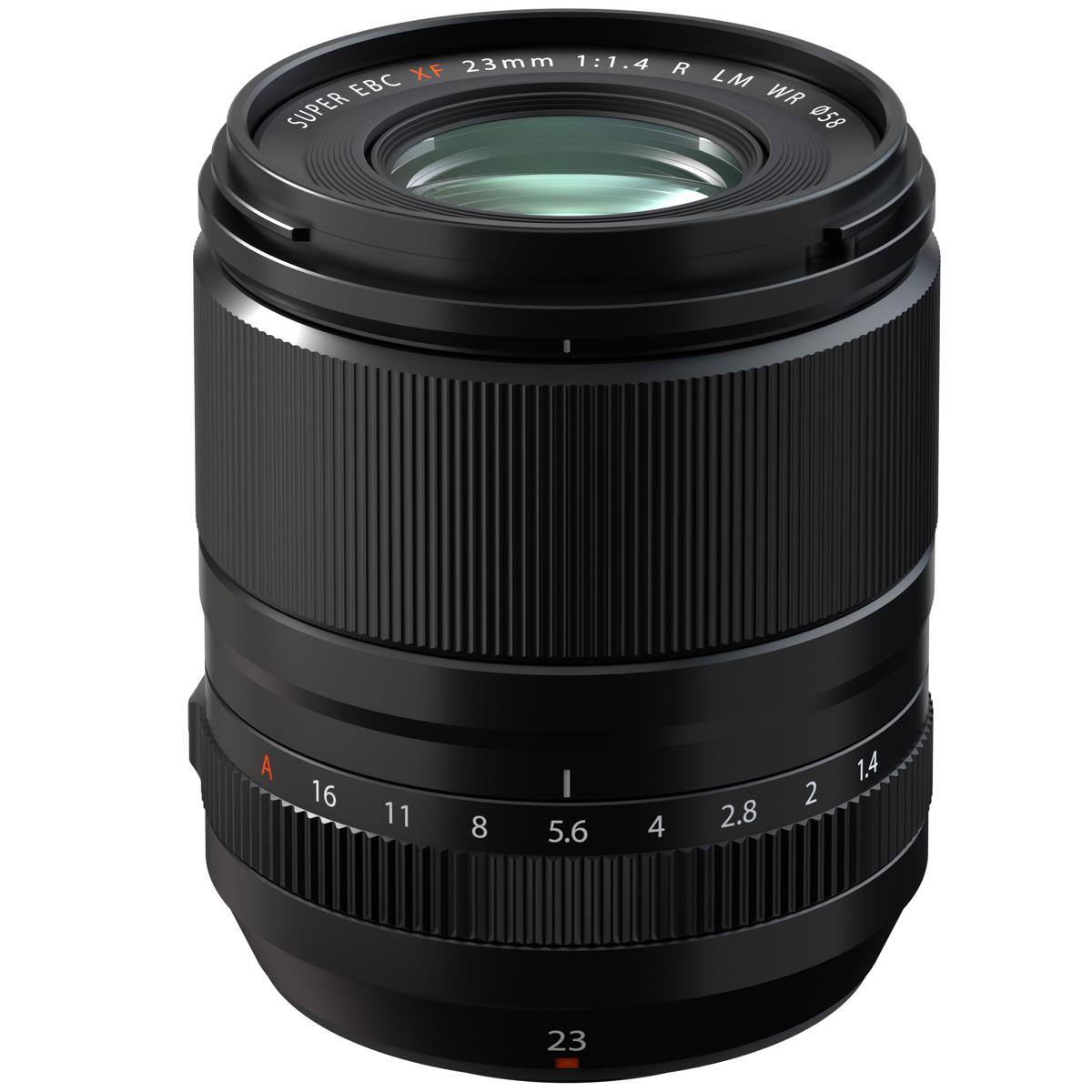 23mm 1:1.4 R XF LM EBC WR SUPER 058 A 16 11 8 I 5.6 4 2.8 2 1.4 23