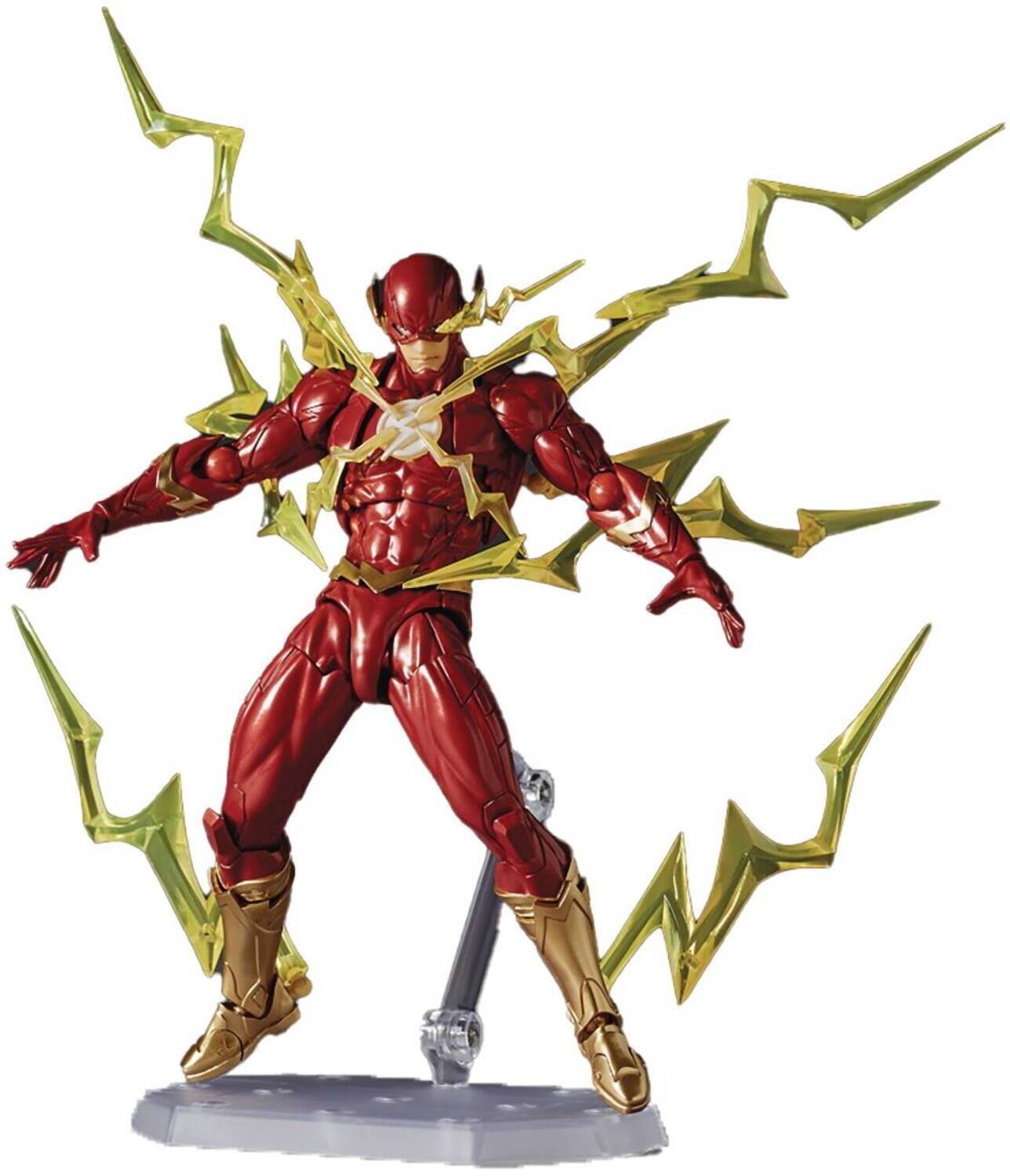 Kaiyodo - DC Heroes - Revoltech Amazing Yamaguchi - The Flash 2025 Action Figure - COLLECTIBLES