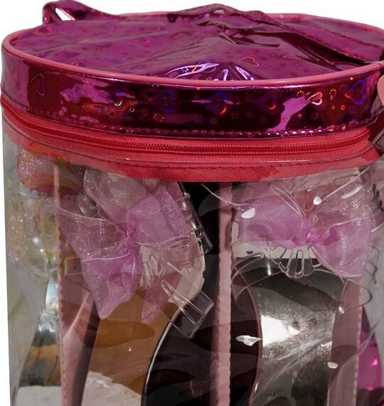 Alt View 4. Barbie - Pretty Little Princess 3 Pack Toy Dress-Up Shoes in Bag - Set of 3 pairs of shoes for your little princess - Multi.