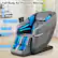 Full Body Air Pressure Massage 5 Air Pressure Intensities 5 Massage Speeds 3 Massage Widths 10/20/30 Minutes Timer I Shoulder airbags Arm airbags Foot airbags Leg airbags