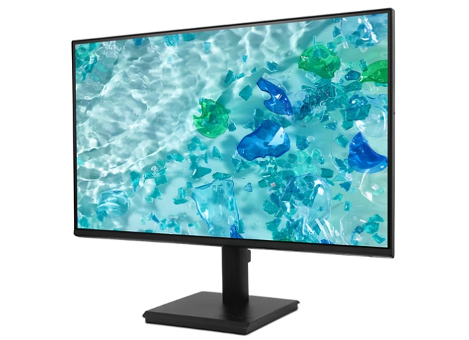 Alt View 4. Acer - Acer Vero V7 V277 G 27In Full HD IPS Monitor 1920x1080 HDMI and VGA - Black.