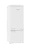 Unique Appliances - 28 in. Wide Classic Retro 16.7 cu.ft Bottom Freezer Counter Depth Refrigerator - Marshmallow White