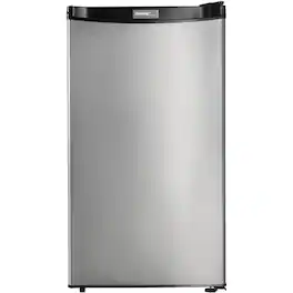 Danby - DCR032A2BSLD 3.2 Cu. Ft. Designer Stainless Compact Refrigerator - Stainless Steel