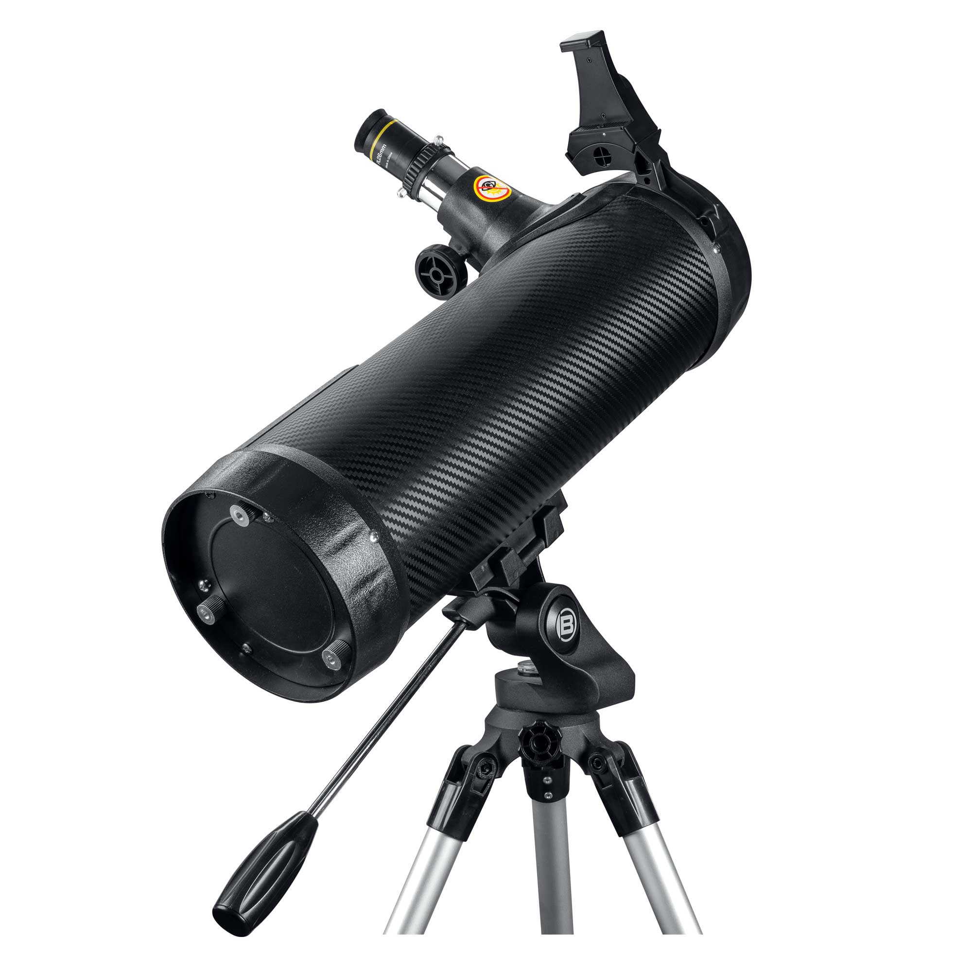Angle. National Geographic - National Geographic 114mm Reflector Telescope with APP - Black.