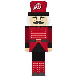Fan Creations - Utah Utes 31'' Nutcracker Leaner - Multicolor
