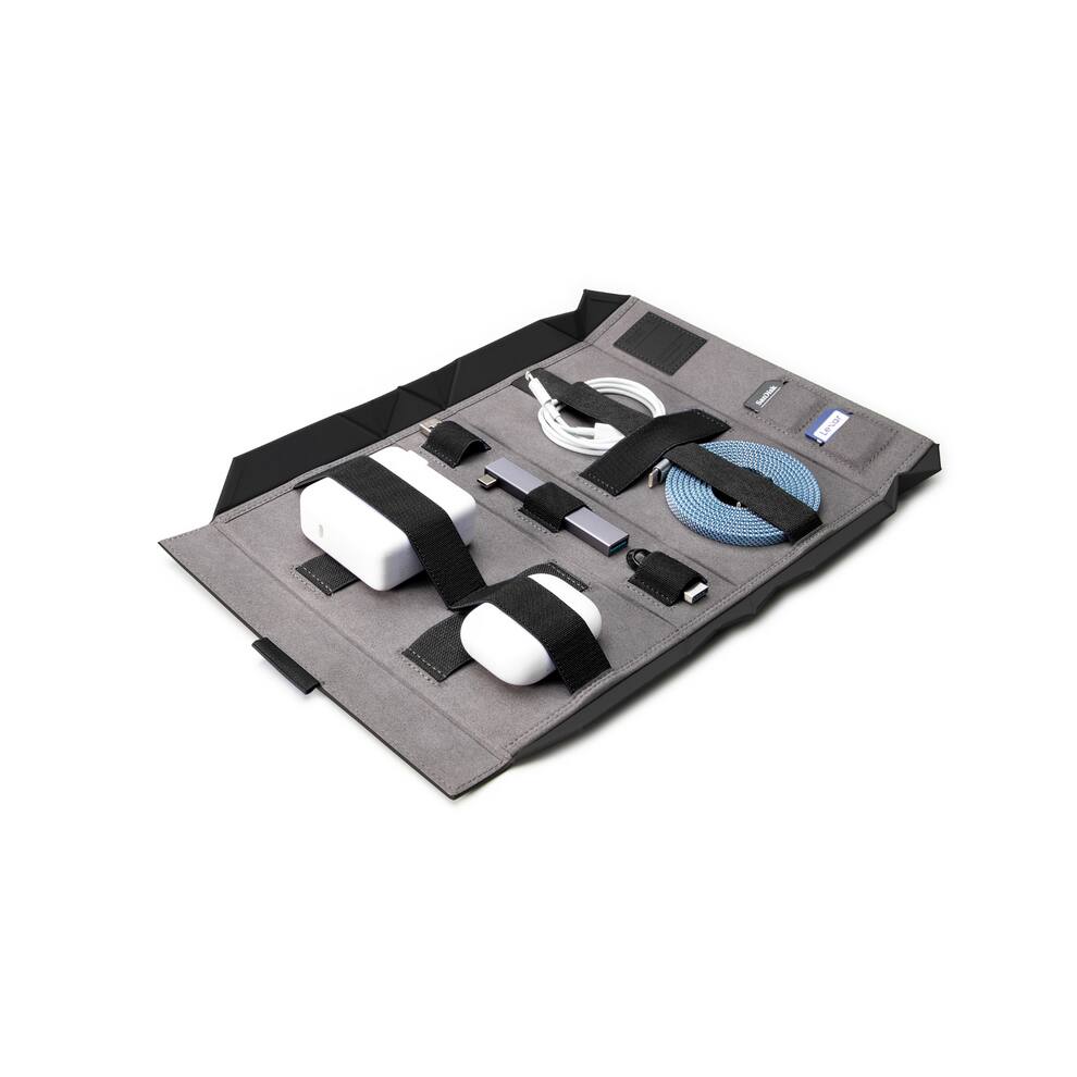 Alt View 3. Function 101 - BentoPack Tech Organizer Black - Black.