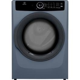 Electrolux - Front Load Perfect Steam™ Electric Dryer with Instant Refresh – 8.0 Cu. Ft - Denim Blue