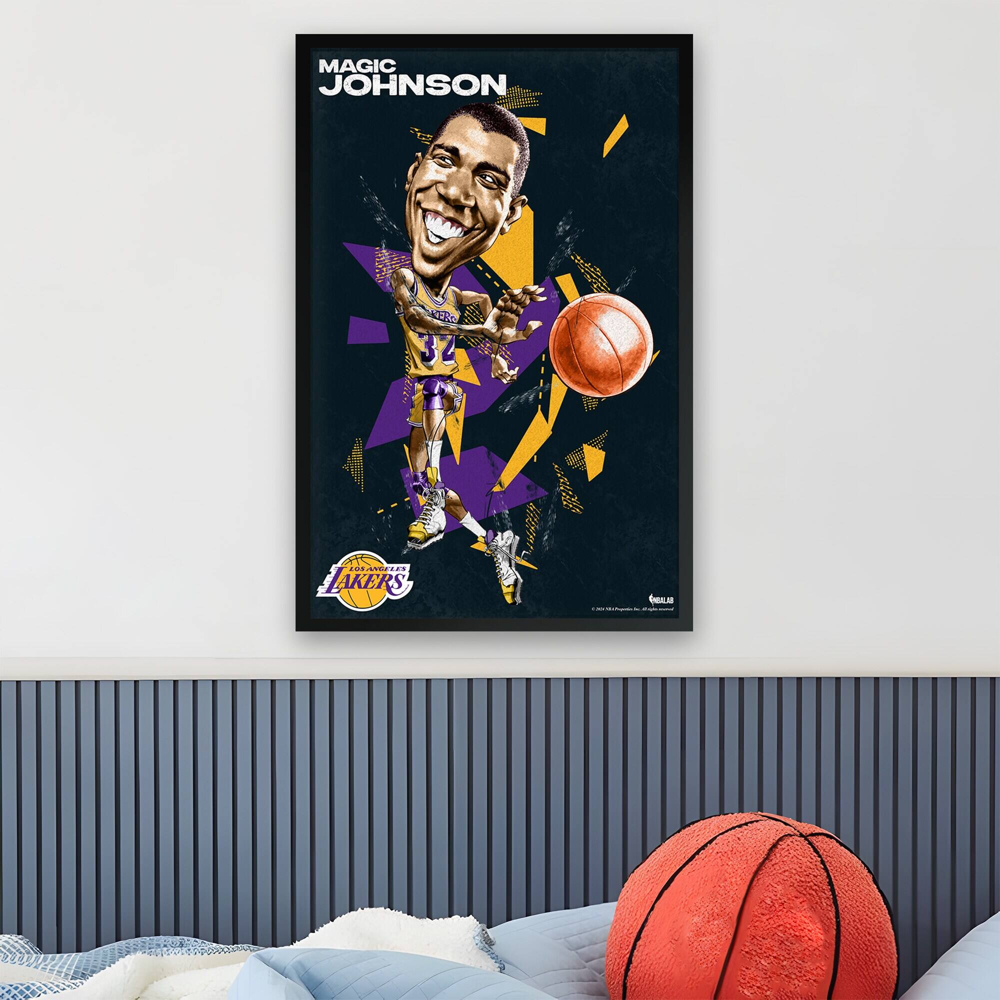 MAGIC JOHNSON  
KERO 32 f 201/0022  
LAKERS  
ILM