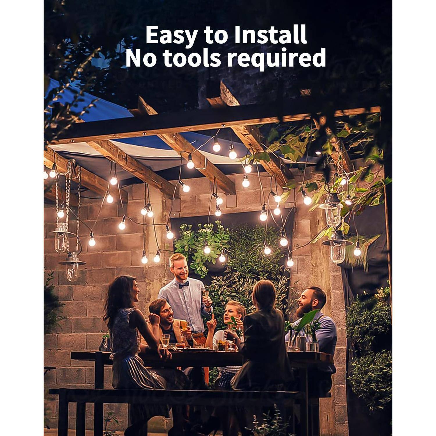 Easy to Install  
No tools required