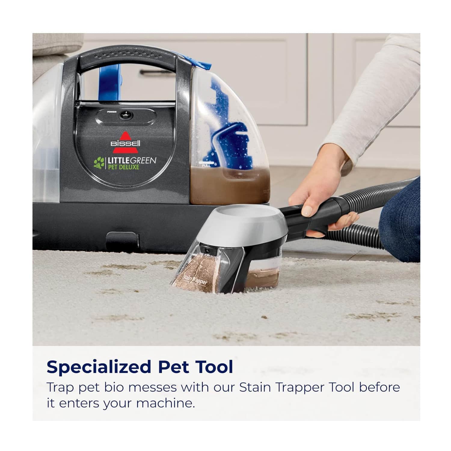 Bissell Little Green Pet Deluxe Portable Carpet Cleaner and Car
