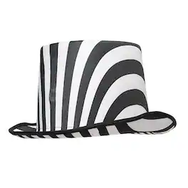 Underwraps - Gothic Top Hat Adult Costume Accessory - Black