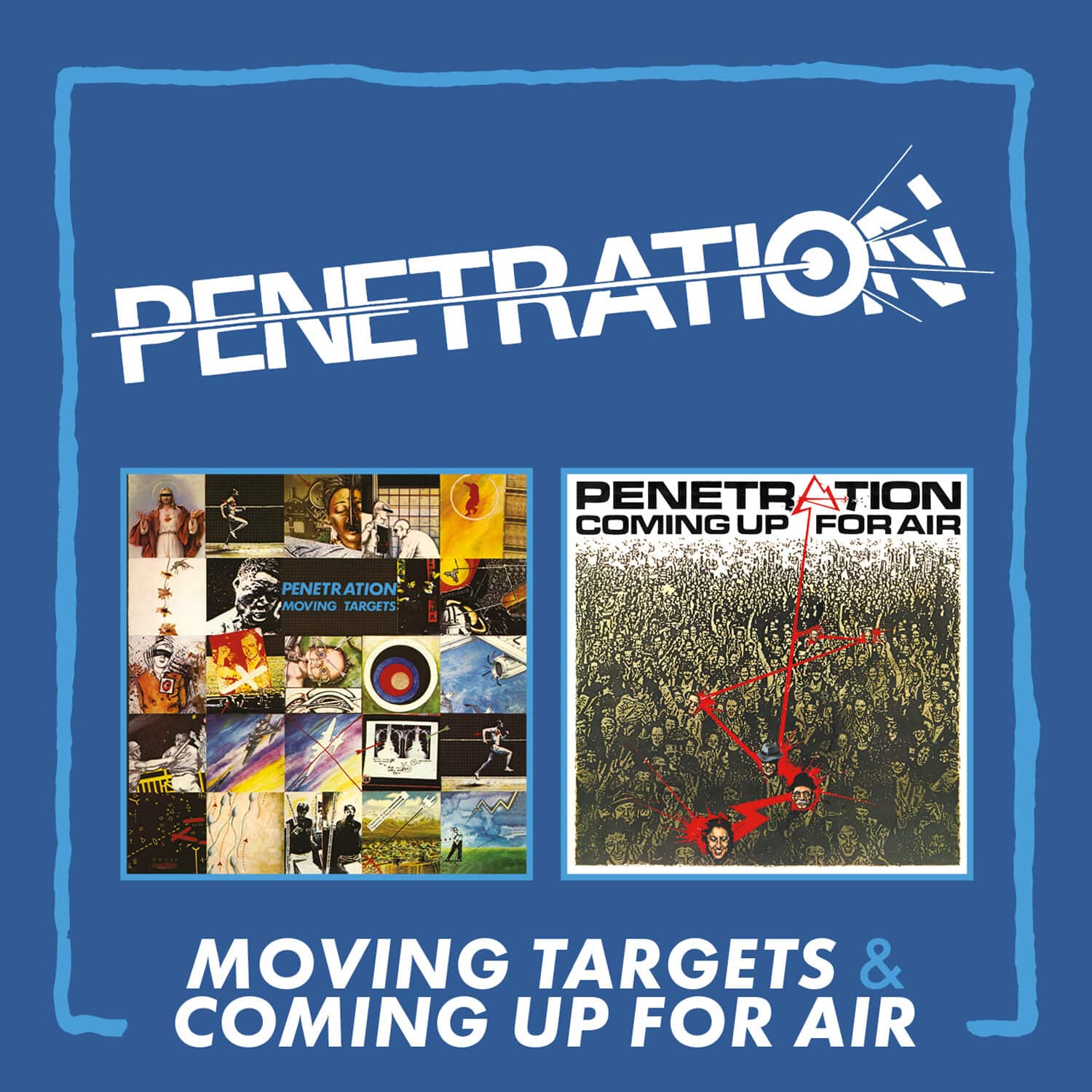 Penetration - Moving Targets / Coming Up For Air - Expanded Edition   - COMPACT DISCS [CD] price history on PriceWatchPro