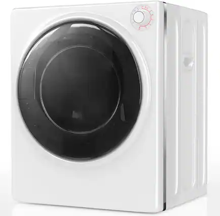 Front. Circus Cirle - 2.6 Cu. Ft Compact Dryer - White.