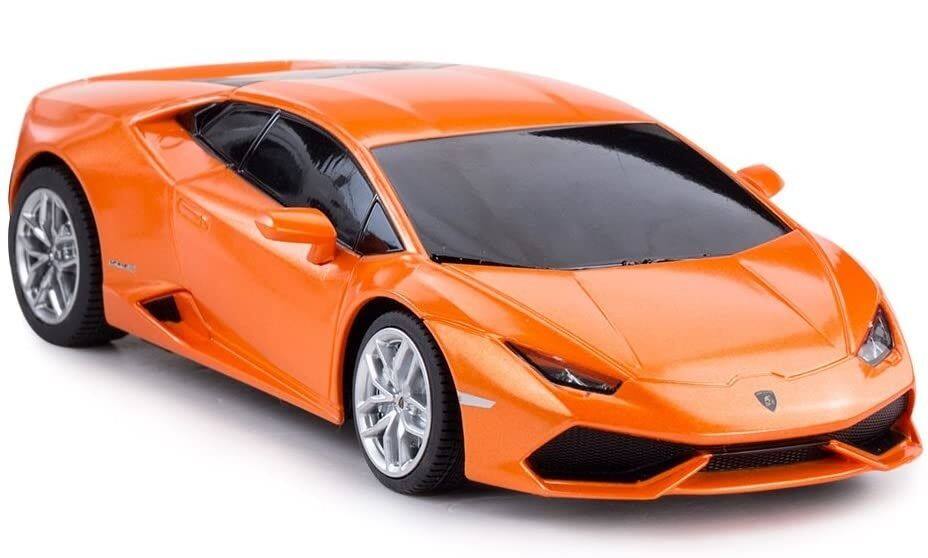 Front. Link - Link Ready! Set! Go! 1:24 RC Lamborghini HURACÁN Toy Car Model Vehicle - Orange - Orange.