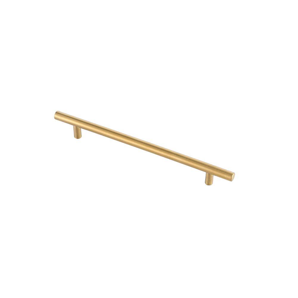 Back. Elegant Decor - Quinn 7-9/16" Center to Center Brass Bar Pull Multipack (set of 10) - Brass.