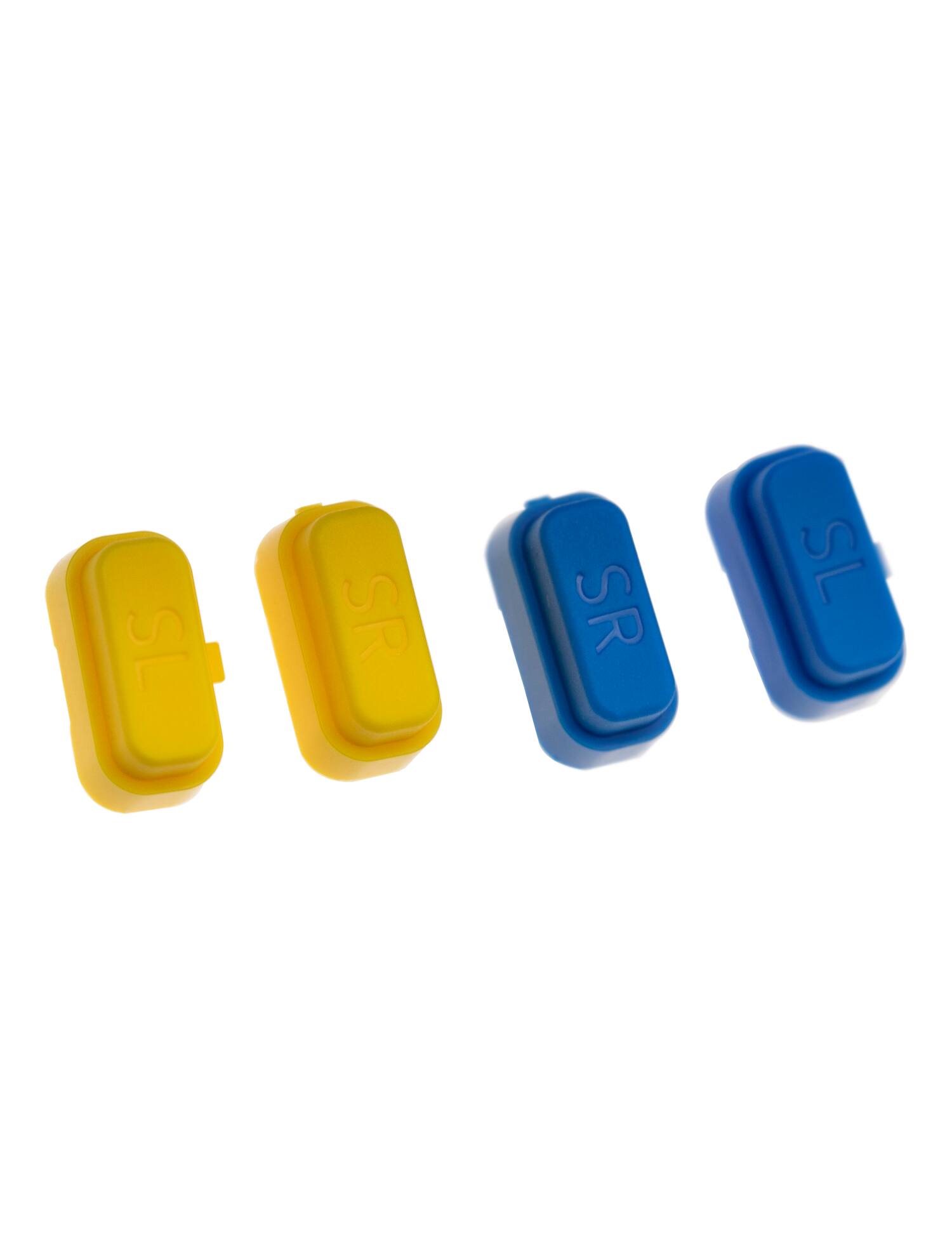 Alt View 2. MobileSentrix - Housing Shell Compatible For Nintendo Switch Joy Con Controller - Yellow & Blue - Yellow/Blue.