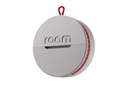 Roam - 3-in-1 Tracker - Bluetooth Item Locator, Keys/Luggage/Pet Gear, iOS or Android Find My, Waterproof, 1-Pack, Grey - Gray