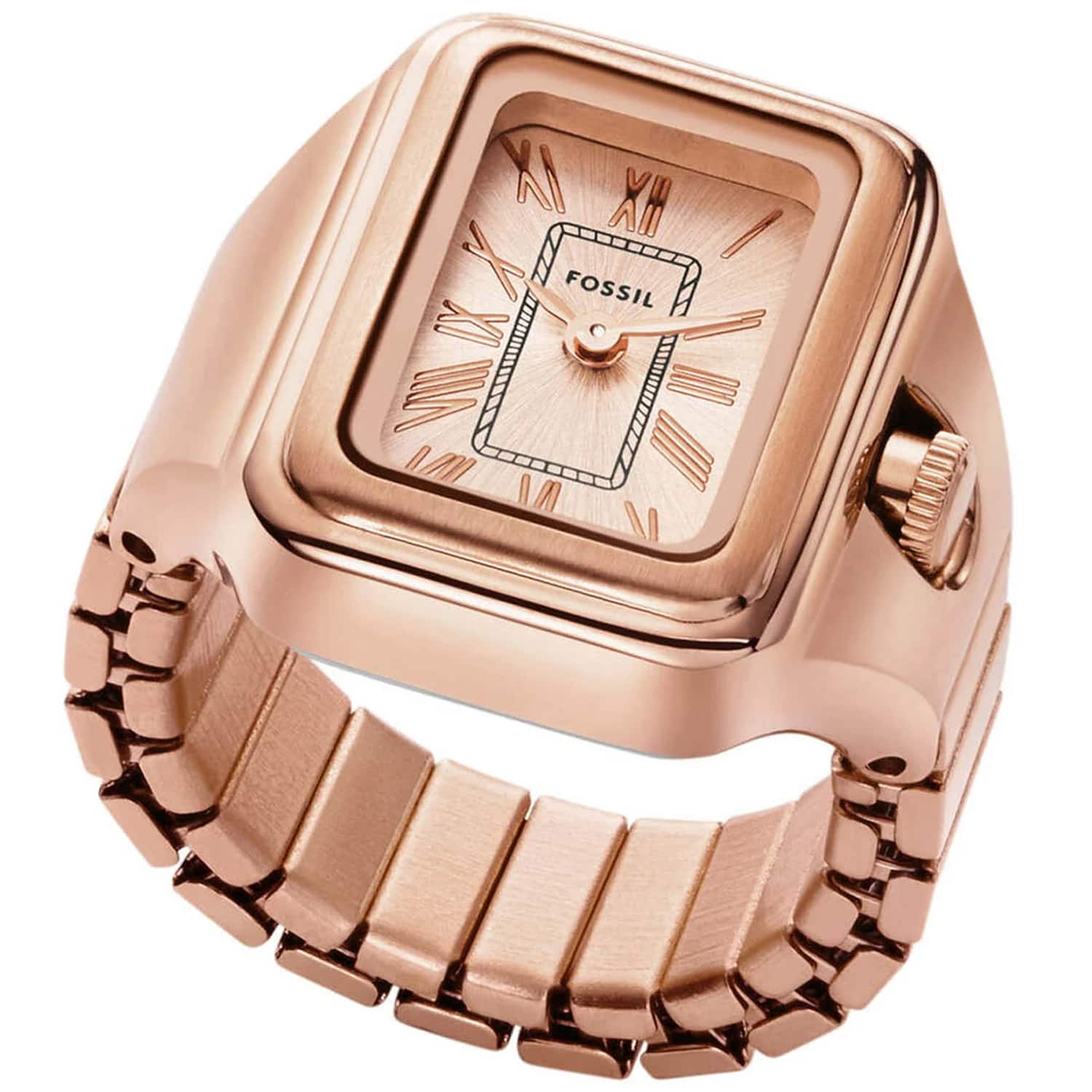 Photos - Wrist Watch FOSSIL  Women's Raquel Watch Ring Dial Watch - ES5345 - Rose Gold ES5345 