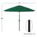 Alt View 12. Nature Spring - 10-Foot Patio Half Umbrella with Auto Tilt - Hunter Green.