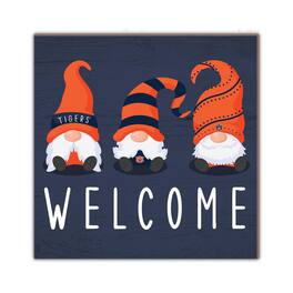 Fan Creations - Auburn Tigers 10'' x 10'' Welcome Gnomes Sign - Multicolor