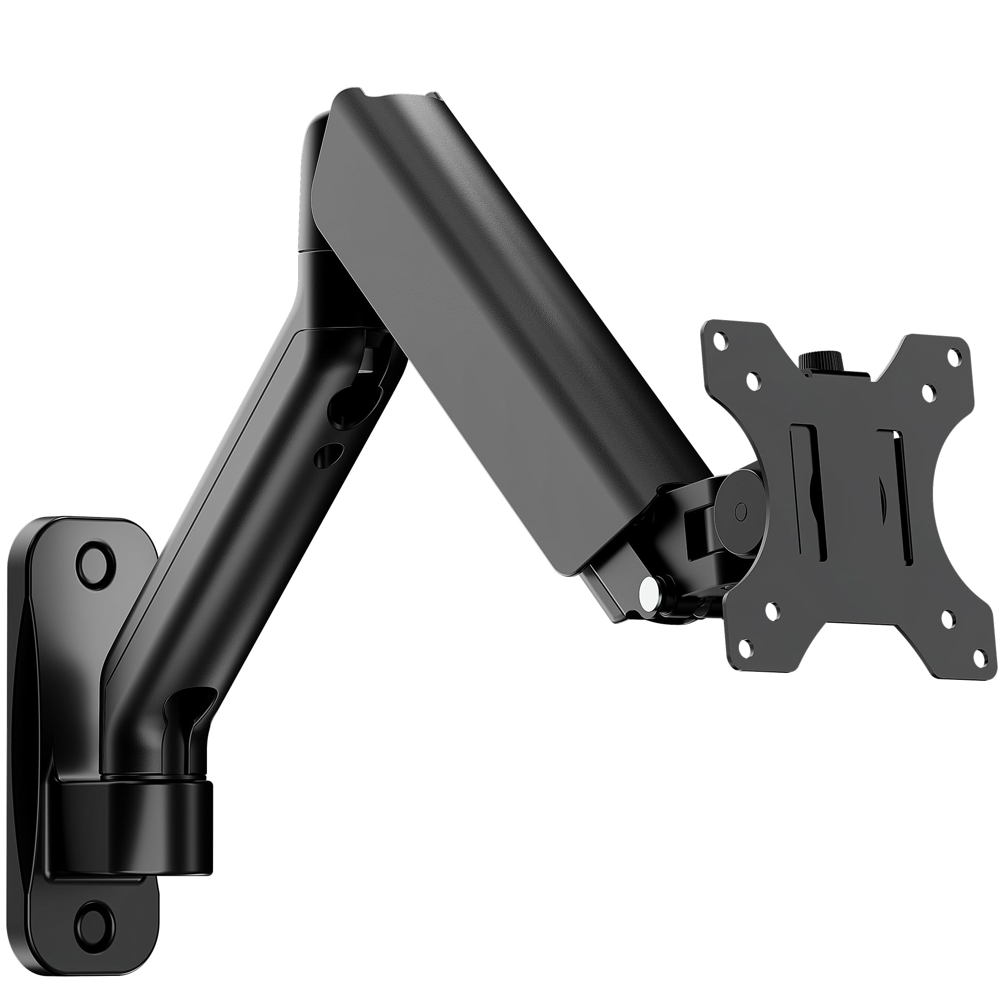 Front. Comfort Essence - Monitor Wall Mount For 17 To Flat curved Screens Holds 19 Full Motion Adjustable Mechanical Spring Arm 75x - Default.