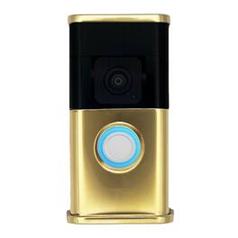 Michael Healy - Traditional Video Doorbell Cover (Ring 3, 3 Plus, 4, Battery Plus and Battery Pro) - Polished Brass