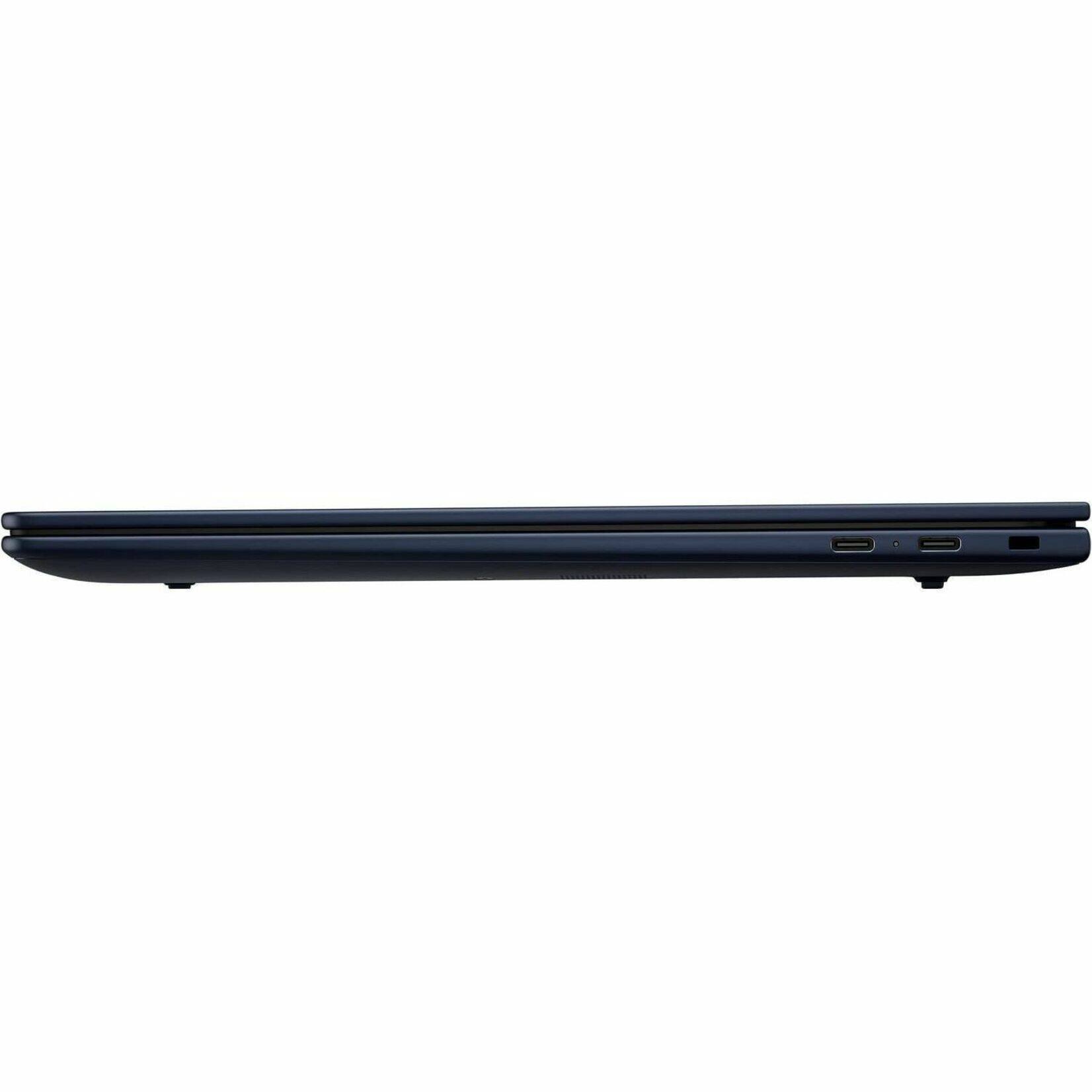 Left. HP - EliteBook Ultra G1i 14" IPS OLED 2880 x 1800 (2.8K) Touch Screen Laptop -Intel Core Ultra 7 with 32GB Memory -512GB SDD - Atmosphere Blue, Blue.