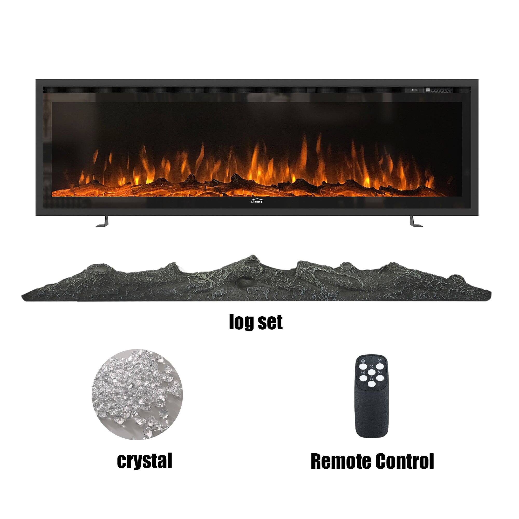Crs: log set, crystal, Remote Control