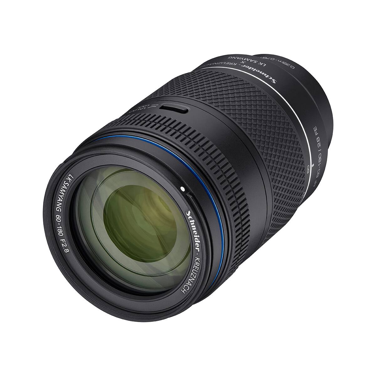 KREUZNACH SAMYANG x 0.35m Schneider  
LKSAMYANG 60-180 F2.8  
Schneider KREUZNACH  
FE 28-180