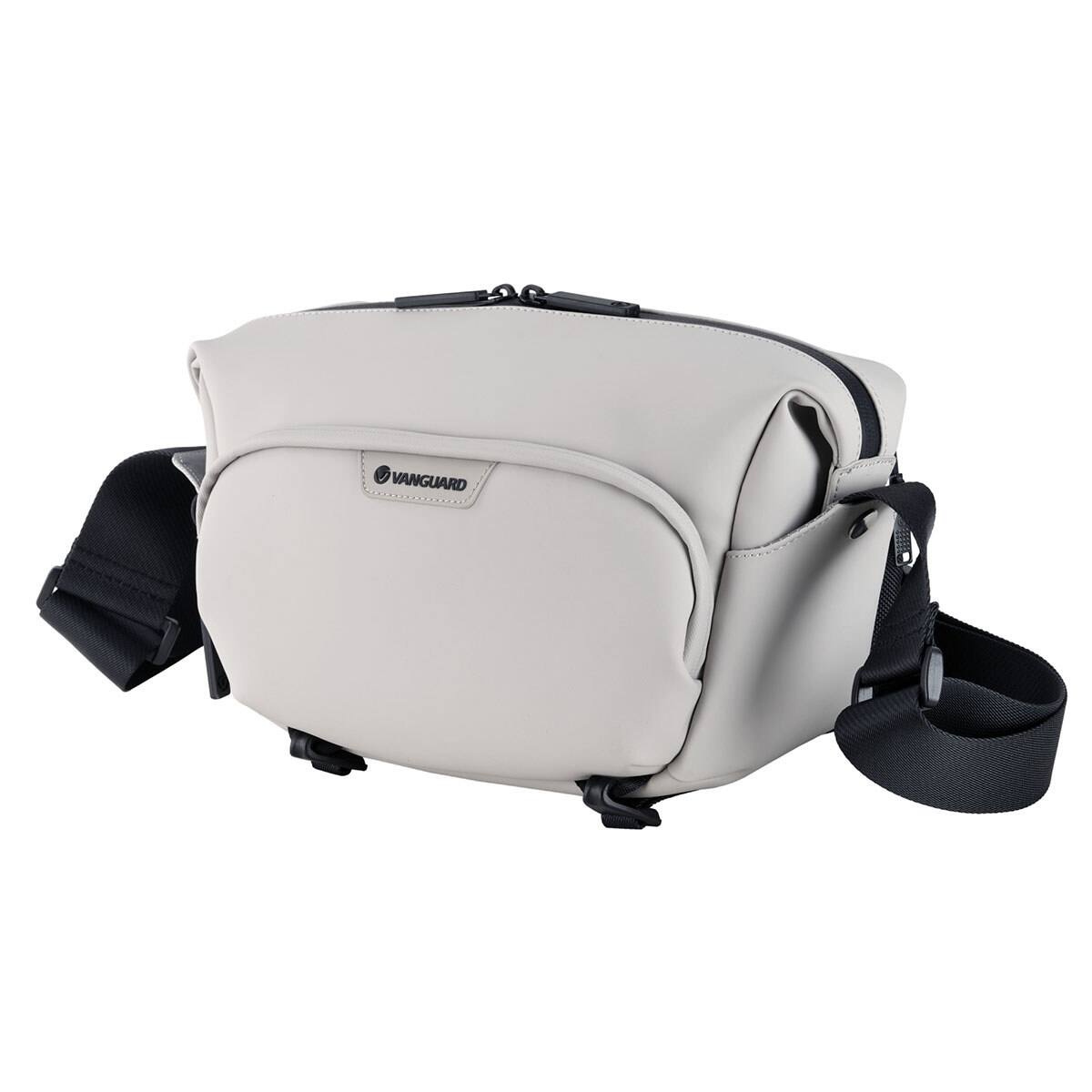 Alt View 1. Vanguard - Vanguard VEO Lite S4L Camera and Everyday Shoulder Bag - Cream.