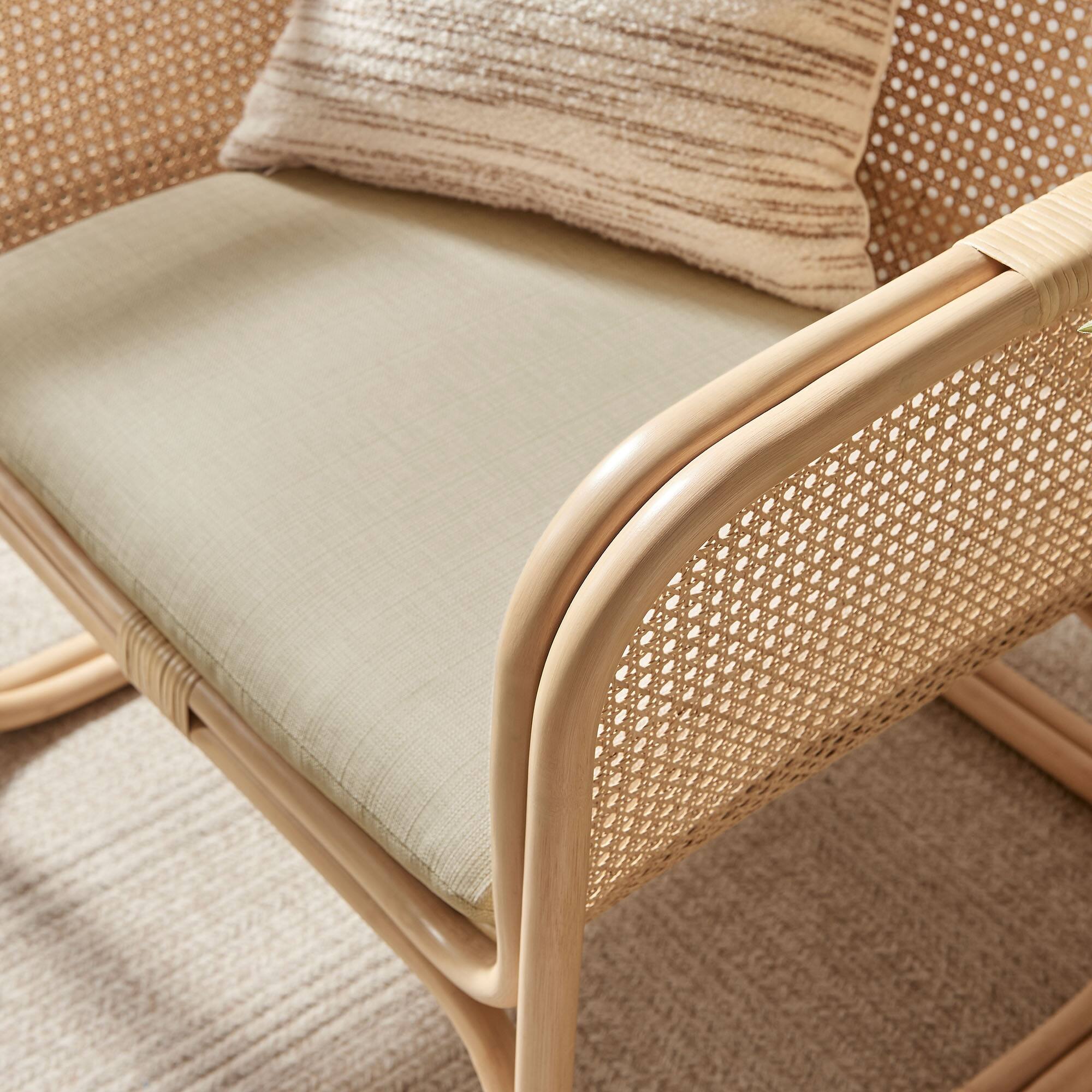 Alt View 1. Modway - Ellis Natural Rattan Accent Armchair by Modway - Natural.
