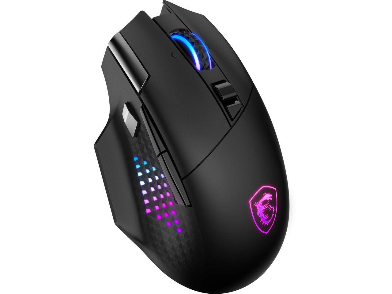 Alt View 5. MSI - MSI Versa Pro RGB Wireless Gaming Mouse - RGB.