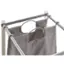 Alt View 11. TRINITY - BASICS 2-Bag White Laundry Cart Champagne Poles - Champagne.